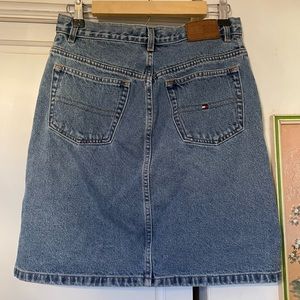 Tommy Hilfiger Classic Blue Midi Skirt